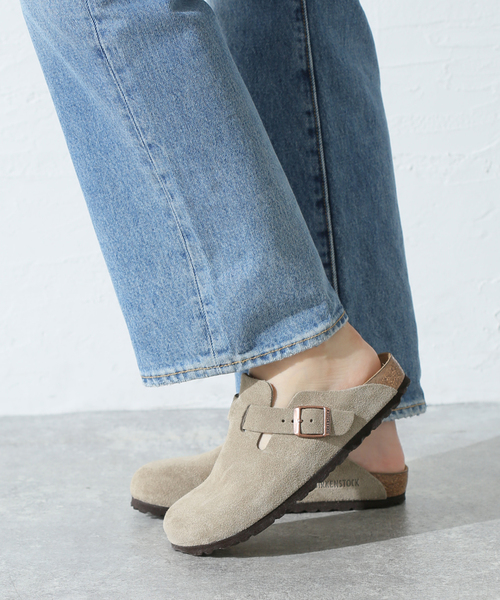 FRAMeWORK（フレームワーク）の「BIRKENSTOCK/ビルケンシュトック Boston Taupe Suede（サンダル・レディース・ベージュ・36/38/37）」の13枚目の写真