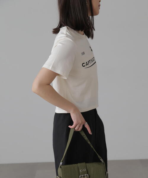 FREE'S MART（フリーズマート）の「コンパクトゲームＴシャツ（Tシャツ/カットソー・レディース・ピンク/ホワイト/ネイビー・FREE）」の14枚目の写真