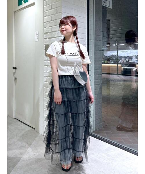 FREE'S MART（フリーズマート）の「コンパクトゲームＴシャツ（Tシャツ/カットソー・レディース・ピンク/ホワイト/ネイビー・FREE）」の13枚目の写真