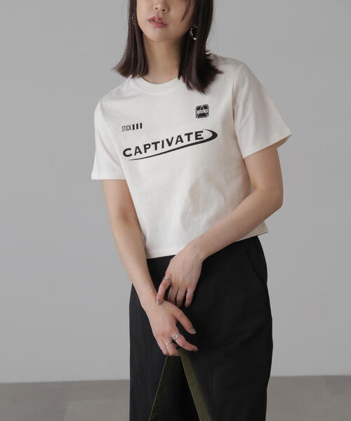 FREE'S MART（フリーズマート）の「コンパクトゲームＴシャツ（Tシャツ/カットソー・レディース・ピンク/ホワイト/ネイビー・FREE）」の9枚目の写真