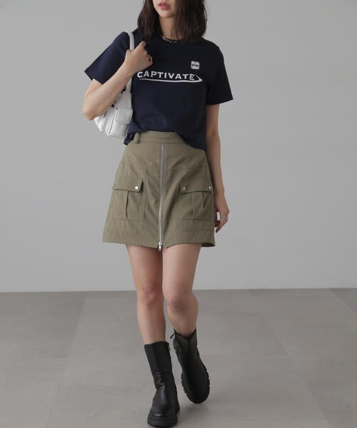 FREE'S MART（フリーズマート）の「コンパクトゲームＴシャツ（Tシャツ/カットソー・レディース・ピンク/ホワイト/ネイビー・FREE）」の22枚目の写真