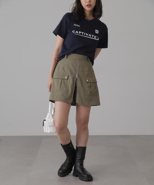 FREE'S MART（フリーズマート）の「コンパクトゲームＴシャツ（Tシャツ/カットソー・レディース・ピンク/ホワイト/ネイビー・FREE）」の20枚目の写真