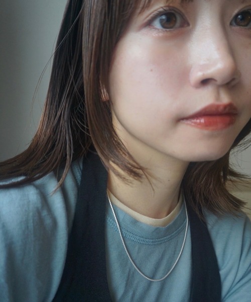 TEN.（テン）の「SILVER ツイストチェーンネックレス 50cm（ネックレス・レディース・シルバー・FREE）」の11枚目の写真