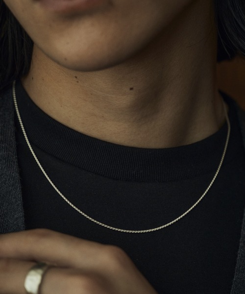 TEN.（テン）の「SILVER ツイストチェーンネックレス 50cm（ネックレス・レディース・シルバー・FREE）」の12枚目の写真
