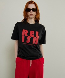 MAISON SPECIAL | RELISH Puff Printing T-shirt/RELISH発泡プリントTシャツ【MAISON SPECIAL/メゾンスペシャル】(Tシャツ/カットソー)
