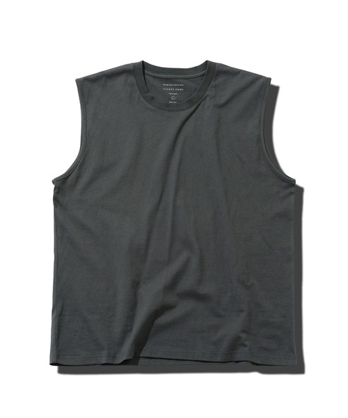 jiggys shop（ジギーズショップ）の「ルーズフィットタンクトップ（タンクトップ・メンズ・ホワイト/ブラック/チャコールグレー・MEDIUM/LARGE/X-LARGE）」の12枚目の写真