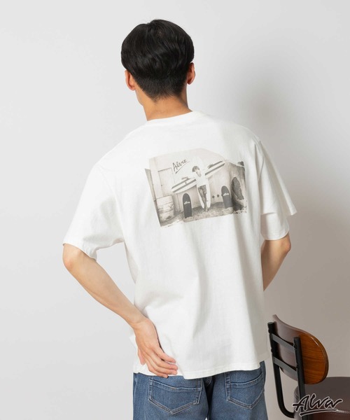 セール】【ALVA】別注 プリントTシャツ（Tシャツ/カットソー