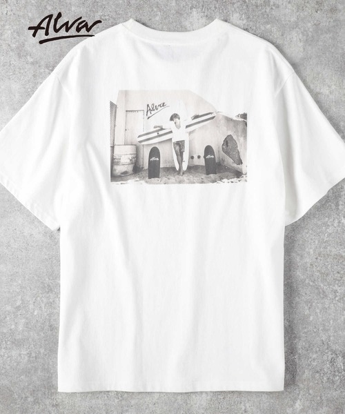 Right-on（ライトオン）の「【ALVA】別注 プリントTシャツ（Tシャツ/カットソー・メンズ・ブラック/ホワイト・M/L/XL）」の14枚目の写真