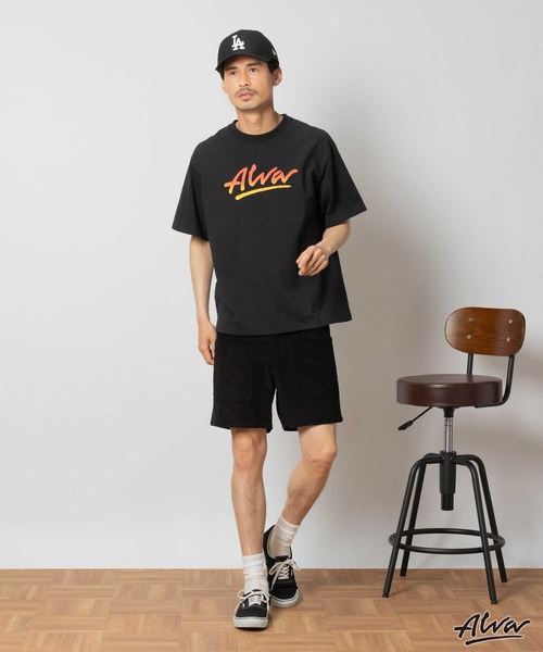 Right-on（ライトオン）の「【ALVA】別注 プリントTシャツ（Tシャツ/カットソー・メンズ・ブラック/ホワイト・M/L/XL）」の6枚目の写真