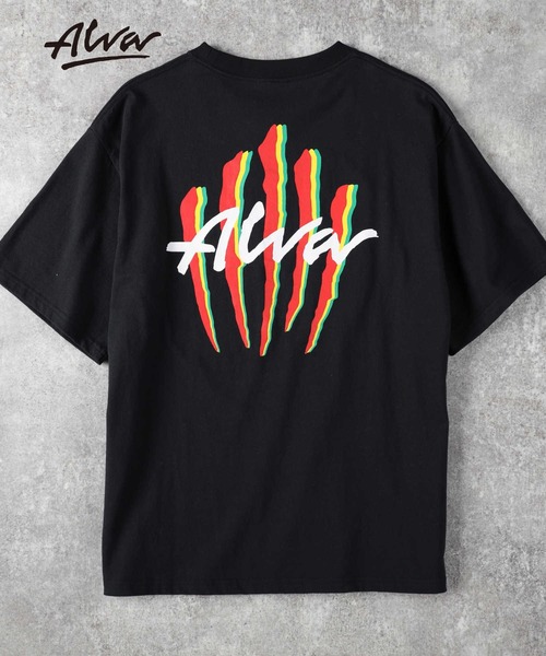 Right-on（ライトオン）の「【ALVA】別注 プリントTシャツ（Tシャツ/カットソー・メンズ・ブラック/ホワイト・M/L/XL）」の9枚目の写真