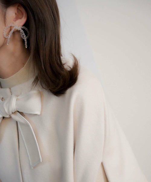 HUIT bouquet（ユイット）の「ピアス（両耳用）（ピアス（両耳用）・レディース・ホワイト・フリー）」の6枚目の写真