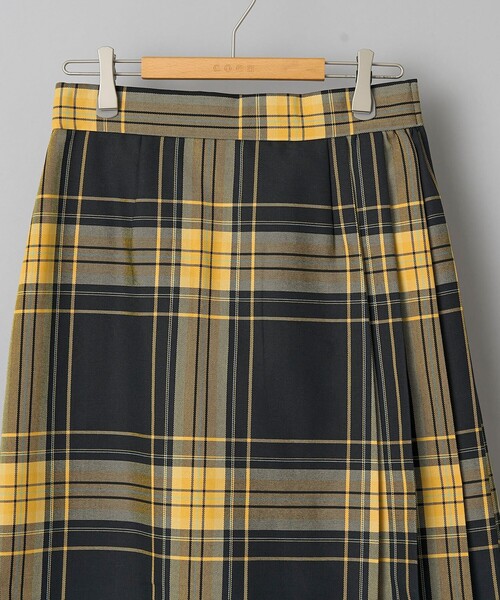 coen（コーエン）の「チェックプリーツスカート（スカート・レディース・オレンジ/イエロー/コバルトブルー・S/M/L）」の18枚目の写真