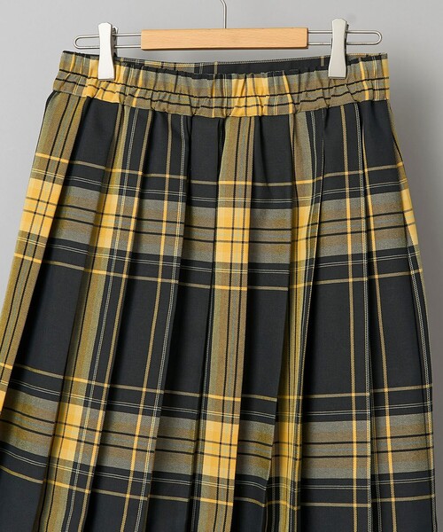 coen（コーエン）の「チェックプリーツスカート（スカート・レディース・オレンジ/イエロー/コバルトブルー・S/M/L）」の19枚目の写真