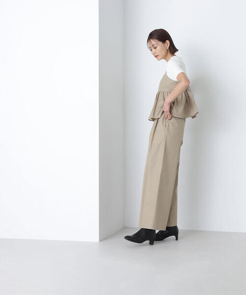 NATURAL BEAUTY BASIC(ナチュラルビューティーベーシック)の「◇クロップドキャミ(キャミソール・レディース・チャコールグレー/ダークブラウン/ベージュ・FREE)」の21枚目の写真