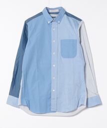 AND SQUARE | INDIVIDUALIZED SHIRTS×AND SQUARE 切替シャツ(シャツ/ブラウス)