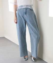 MAISON BREEZE | 【MAISON BREEZE】加工デニム カーブパンツ 223-703-3244 DTK(デニムパンツ)