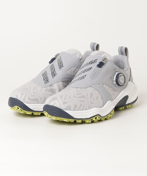 adidas（アディダス）の「コードカオス 25 ボア【adidas Golf/アディダスゴルフ】（スニーカー・メンズ・ブラック×イエロー/ベージュ/ホワイト×ネイビー/ホワイト×グレー/グリーン×ピンク/ホワイト×シルバー/イエロー×ブラック/ホワイト×レッド/ホワイト系その他/グレー系その他/ホワイト×グリーン・24.5cm/25.0cm/25.5cm/26.0cm/26.5cm/27.0cm/27.5cm/28.0cm/28.5cm/29.0cm/29.5cm/30.0cm）」の20枚目の写真