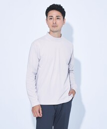 green label relaxing | 【WEB限定】JUST fit ジャケイン モックネック Tシャツ カットソー(Tシャツ/カットソー)