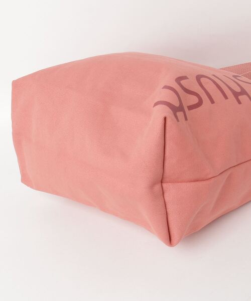 HusHusH（ハッシュアッシュ）の「HusHusH ハッシュアッシュ ロゴ入りトートバッグ（トートバッグ・レディース・オリーブ/ピンク/グレー・フリー）」の5枚目の写真