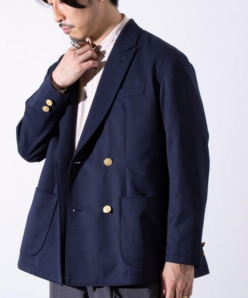 GLOSTER（グロスター）の「【GLOSTER/グロスター】NAVY BLAZER