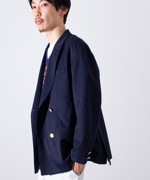 タグ付き新品　Cross collar blazer/クロスカラーブレザー 最高 のファッション - タグ付き新品 Cross collar blazer