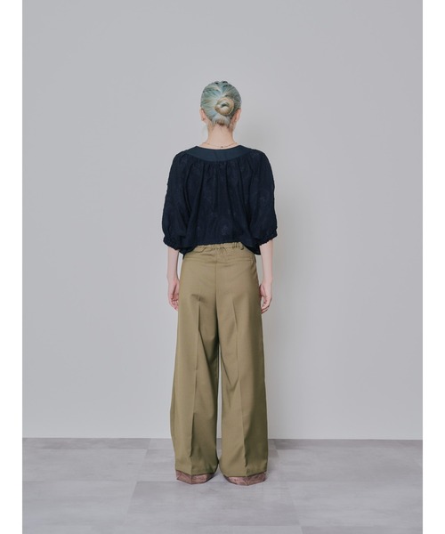 TEVALT（ヴァレット）の「ヘムシアーパンツ（チノパンツ・レディース・チャコール/カーキ/ブラック・38）」の20枚目の写真