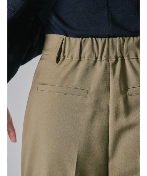 TEVALT（ヴァレット）の「ヘムシアーパンツ（チノパンツ・レディース・チャコール/カーキ/ブラック・38）」の14枚目の写真