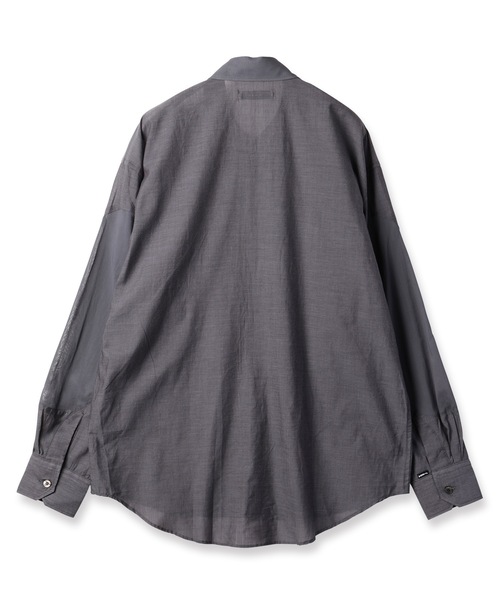 Jieda（ジエダ）の「SWITCHING SHIRT（シャツ/ブラウス・メンズ・グレー/サックスブルー/ピンク・1/2）」の22枚目の写真