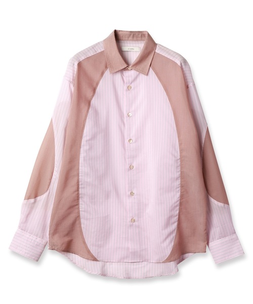 Jieda（ジエダ）の「SWITCHING SHIRT（シャツ/ブラウス・メンズ・グレー/サックスブルー/ピンク・1/2）」の21枚目の写真