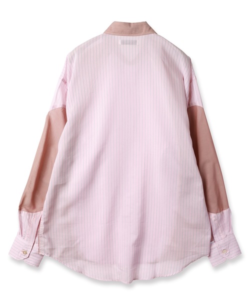 Jieda（ジエダ）の「SWITCHING SHIRT（シャツ/ブラウス・メンズ・グレー/サックスブルー/ピンク・1/2）」の20枚目の写真