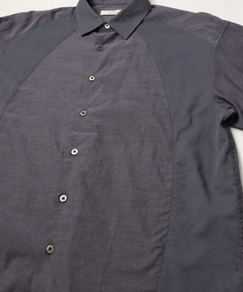 Jieda（ジエダ）の「SWITCHING SHIRT（シャツ/ブラウス・メンズ・グレー/サックスブルー/ピンク・1/2）」の16枚目の写真