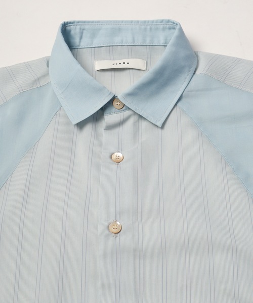 Jieda（ジエダ）の「SWITCHING SHIRT（シャツ/ブラウス・メンズ・グレー/サックスブルー/ピンク・1/2）」の7枚目の写真