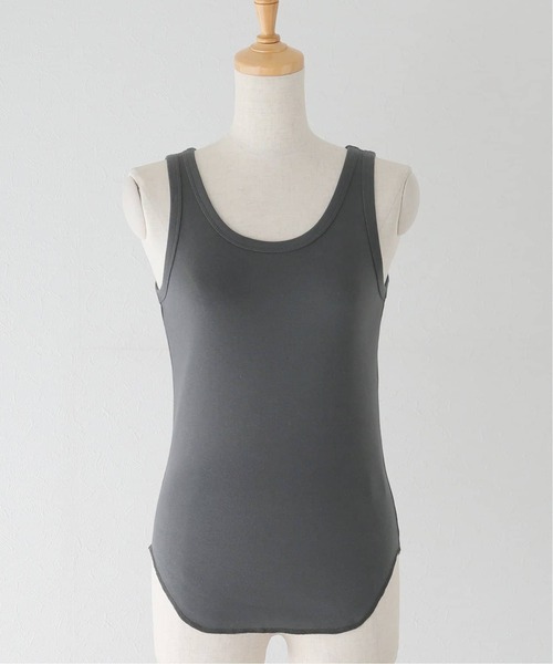 SLOBE IENA（スローブイエナ）の「《追加4》basic タンクトップ（タンクトップ・レディース・ネイビー/ホワイト/ベージュ・FREE）」の4枚目の写真
