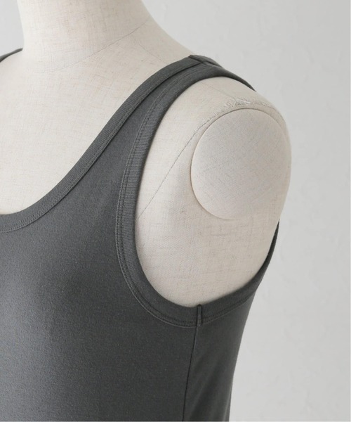 SLOBE IENA（スローブイエナ）の「《追加4》basic タンクトップ（タンクトップ・レディース・ネイビー/ホワイト/ベージュ・FREE）」の9枚目の写真