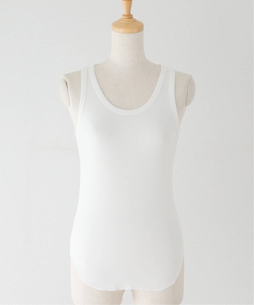 SLOBE IENA（スローブイエナ）の「《追加4》basic タンクトップ（タンクトップ・レディース・ネイビー/ホワイト/ベージュ・FREE）」の11枚目の写真