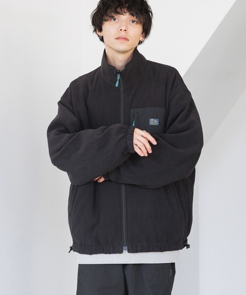 オムニバス SILVER RAY PRESENTSBLACK TREATMENT セール】【Ever Trek】リバーシブル/ウォームアップフリースブルゾン