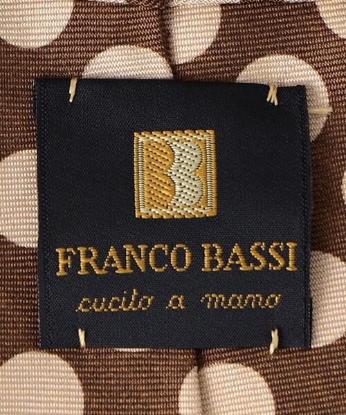 FRANCO BASSI＞ドット ネクタイ ネクタイ