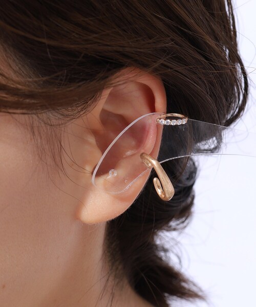 SHOO・LA・RUE（シューラルー）の「【2点セット】イヤカフキラキラ（イヤリング・レディース・シルバー系その他/ゴールド/シルバー・00）」の7枚目の写真