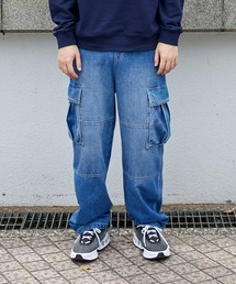 GLAZOS | デニム・ダブルニーカーゴパンツ(その他パンツ)