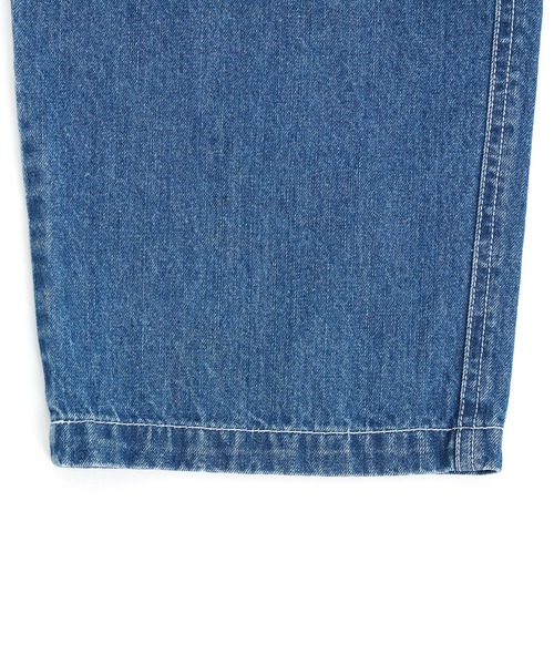 GLAZOS（グラソス）の「デニム・ダブルニーカーゴパンツ（その他パンツ・キッズ・ライトブルー/ブラック・S/M/L/LL）」の8枚目の写真