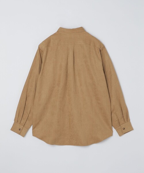 SHIPS(シップス)の「BENCH MARKING SHIRT: レギュラーカラー ポリエステル フェイクスエード シャツ(シャツ/ブラウス・メンズ・ダークグレー/グレー/ベージュ・MEDIUM/SMALL/LARGE)」の18枚目の写真