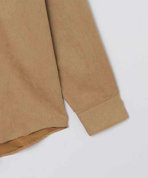 SHIPS(シップス)の「BENCH MARKING SHIRT: レギュラーカラー ポリエステル フェイクスエード シャツ(シャツ/ブラウス・メンズ・ダークグレー/グレー/ベージュ・MEDIUM/SMALL/LARGE)」の20枚目の写真