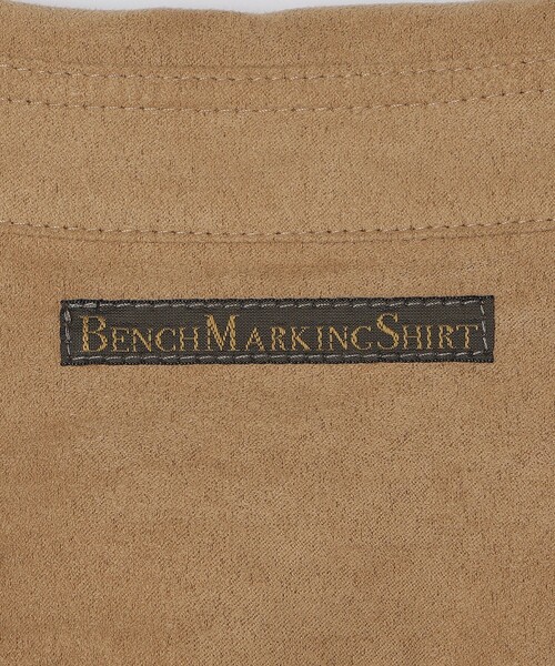 SHIPS(シップス)の「BENCH MARKING SHIRT: レギュラーカラー ポリエステル フェイクスエード シャツ(シャツ/ブラウス・メンズ・ダークグレー/グレー/ベージュ・MEDIUM/SMALL/LARGE)」の22枚目の写真