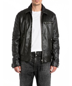 ブランド古着】シングルライダースレザージャケット（ライダース