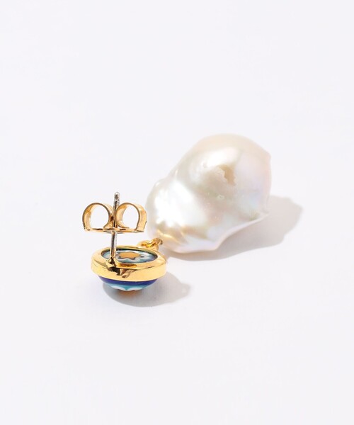 lizzie fortunato jewels（リジーフォルトゥナート）の「LIZZIE FORTUNATO MURANO PEARL ピアス（ピアス（両耳用）・レディース・ホワイト系その他・FREE）」の4枚目の写真