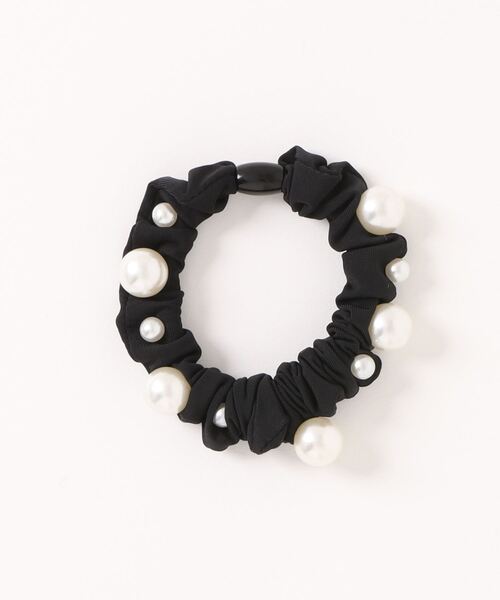 Catherine Cottage（キャサリンコテージ）の「【ZOZO限定】つぶつぶパールシュシュ（シュシュ・キッズ・ホワイト/ブラック/ブラウン・FREE）」の5枚目の写真