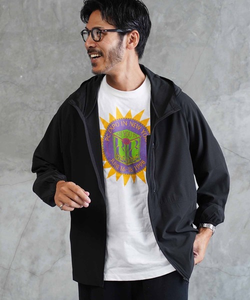 jiggys shop(ジギーズショップ)の「撥水 パッカブル ジャケット マウンテンパーカー(マウンテンパーカー・メンズ・ブラック/グレー/チャコールグレー・MEDIUM/LARGE)」の17枚目の写真