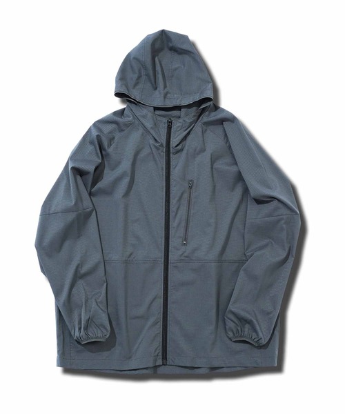jiggys shop(ジギーズショップ)の「撥水 パッカブル ジャケット マウンテンパーカー(マウンテンパーカー・メンズ・ブラック/グレー/チャコールグレー・MEDIUM/LARGE)」の6枚目の写真