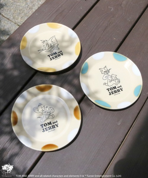 TOM & JERRY 24cm皿 TOM & JERRY 24cm皿
