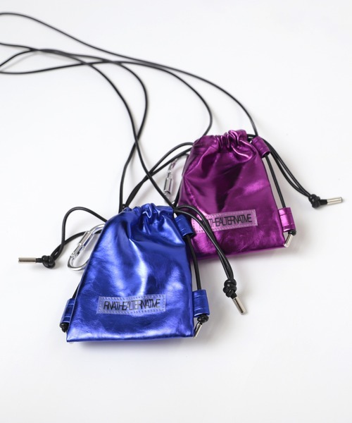 RNA(アールエヌエー)の「E5054 カラビナツキミニショルダー(ショルダーバッグ・レディース・ブルー/その他/レオパード/ピンク・FREE)」の3枚目の写真